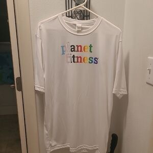 White Planet Fitness T-Shirt